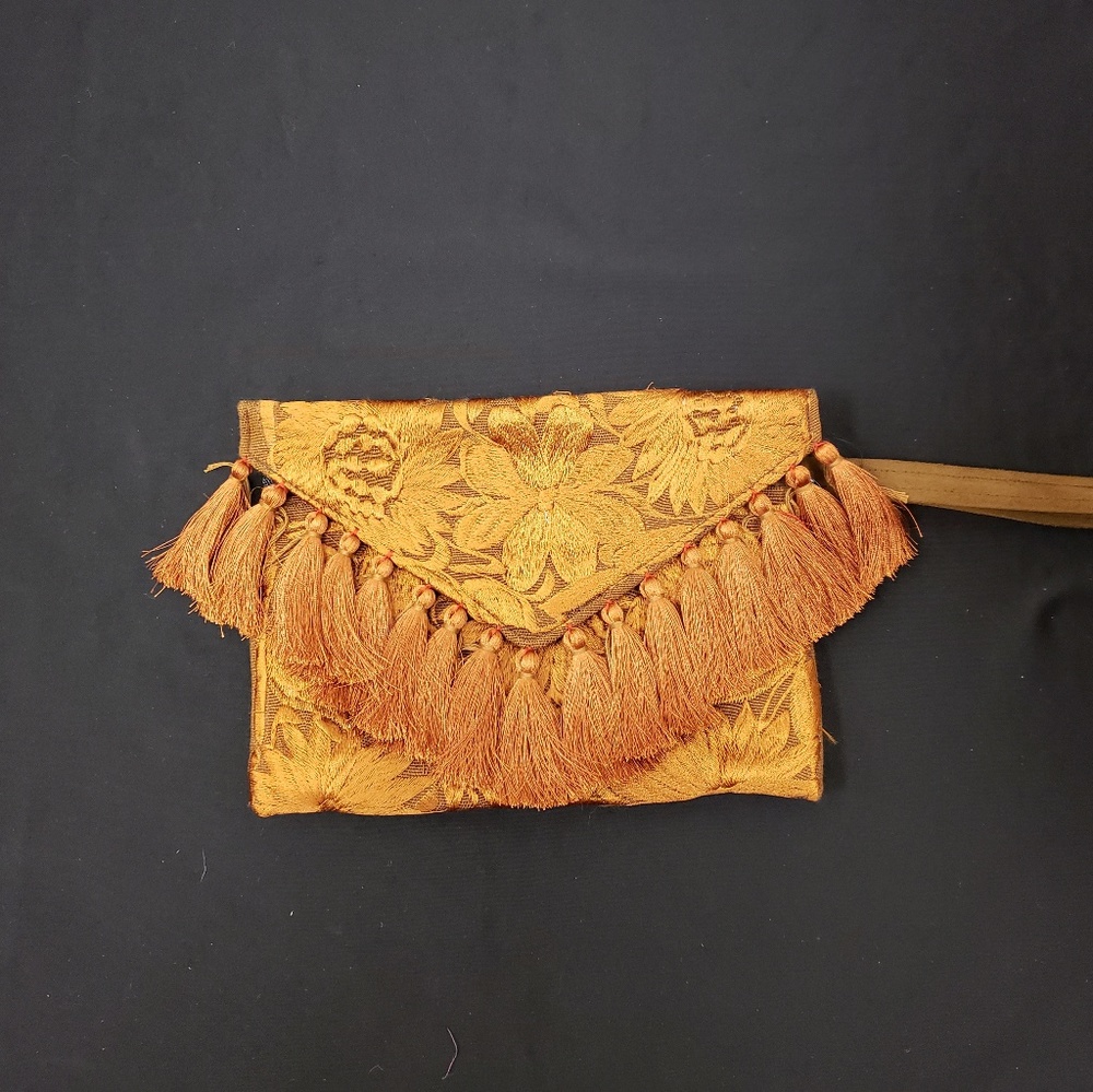 Handmade Embroidered clutch